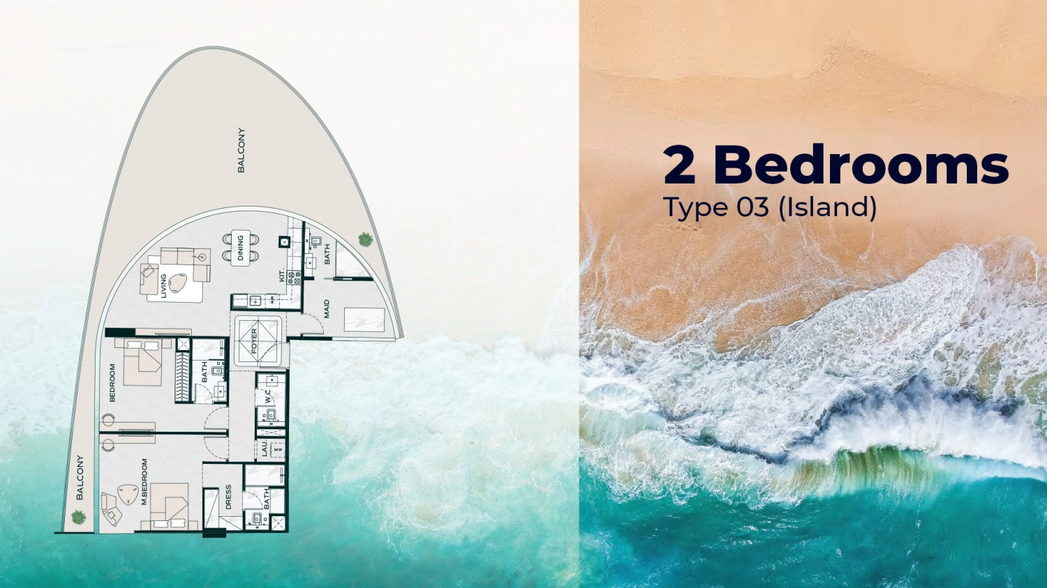 2 BR - Type B